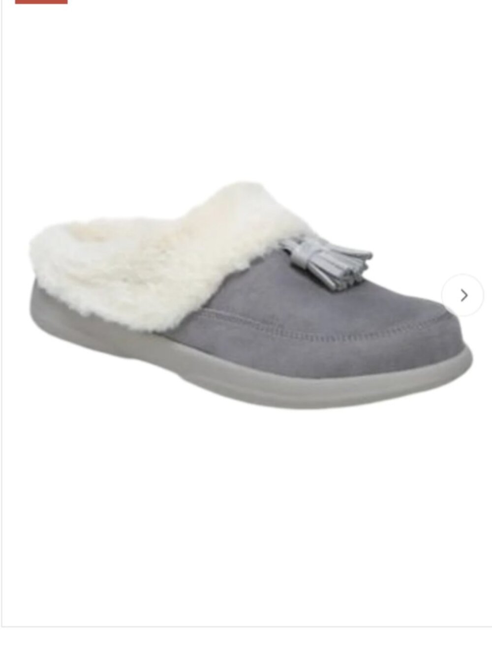 Vionic Perrin Women's Arch Supportive Slipper with Removable Insoles size 8